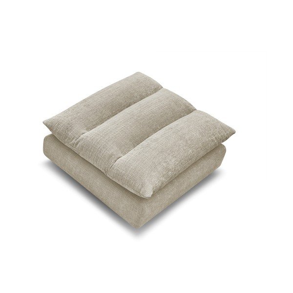 Bež tabure iz šenilje Neil – Bobochic Paris-image-2