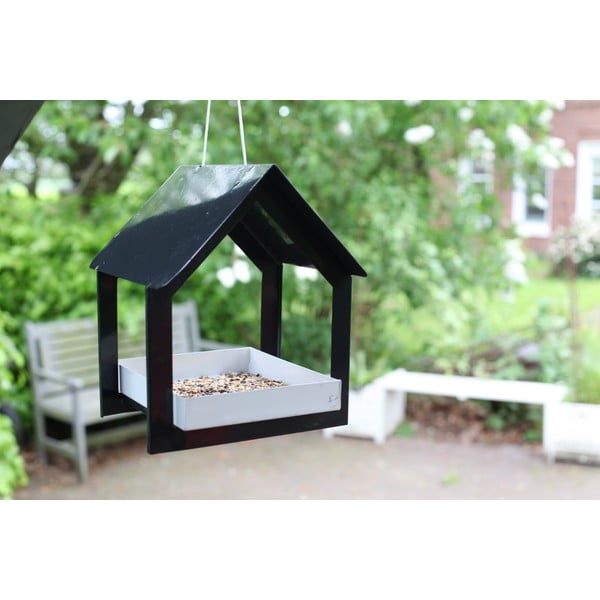 Antracitno siva ptičja hišica Esschert Design-image-4