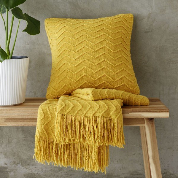 Odeja 125x155 Chevron - Catherine Lansfield-image-1