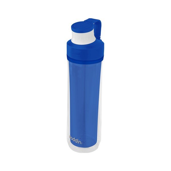 Modra steklenička za vodo z dvojno steno Aladdin Active, 500 ml