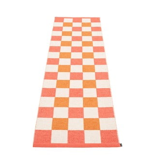 Rožnato-oranžen/oranžen zunanji in notranji tekač 70x240 cm Pix Flamingo – Pappelina