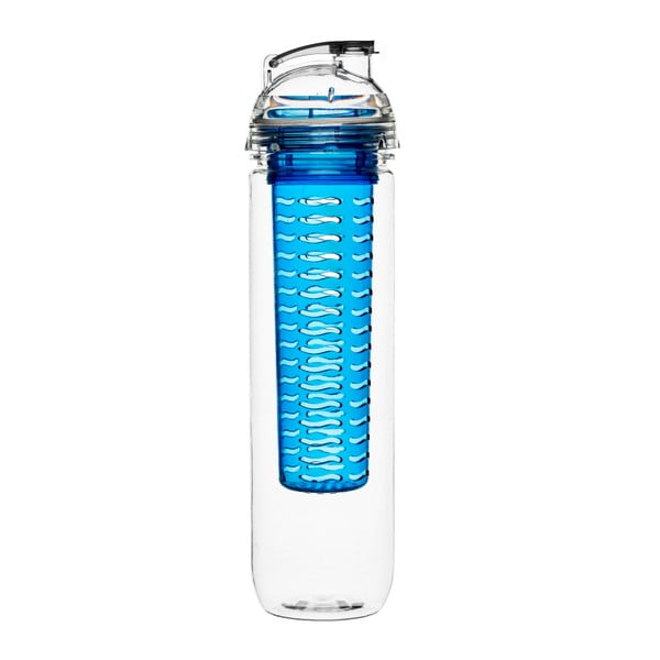 Modra steklenička z difuzorjem Sagaform Fresh, 800 ml