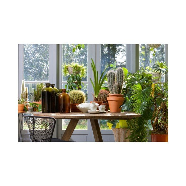 Temno zelena steklena vaza BePureHome Chemistry, višina 40 cm-image-3