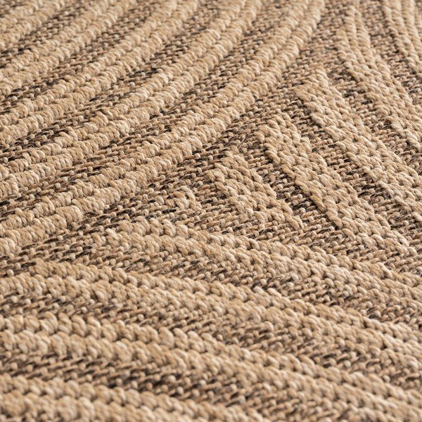 Rjava okrogla notranja in zunanja preproga ø 160 cm Timber 1401 – Ayyildiz Carpets-image-2