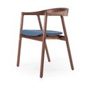 Moder/rjav jedilni stol Muna – Gazzda