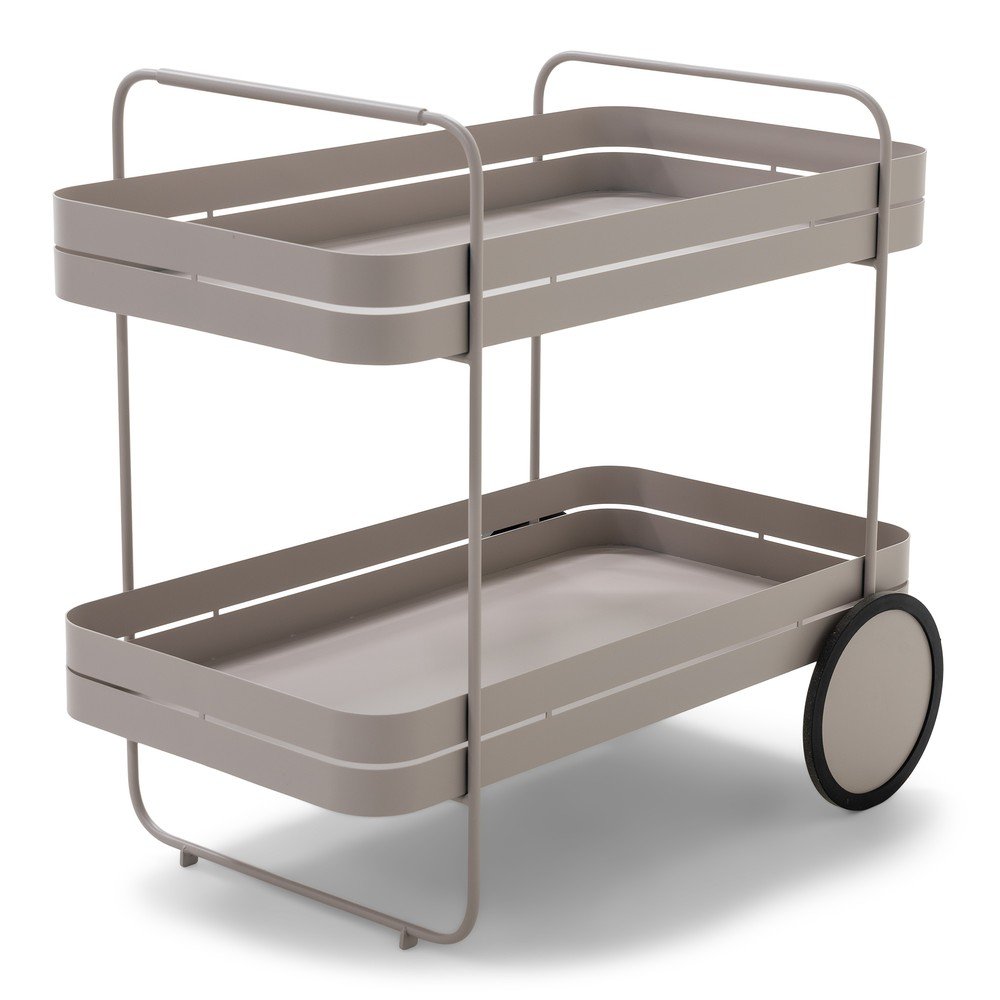 Kovinski servirni voziček na kolesih 74x42 cm Gin & Trolley