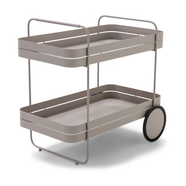 Kovinski servirni voziček na kolesih 74x42 cm Gin & Trolley – Spinder Design
