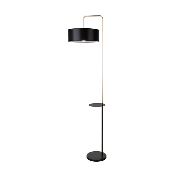 Črna talna svetilka (višina 172 cm) Impact - Candellux Lighting