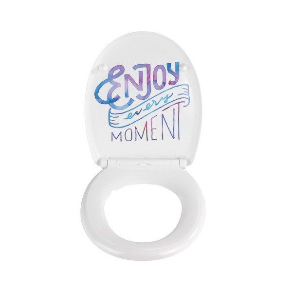 Straniščni sedež z enostavnim zapiranjem Wenko Enjoy, 45 x 38 cm-image-1