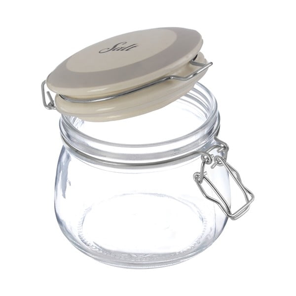 Steklena posoda za shranjevanje za sol Grocer – Premier Housewares-image-3