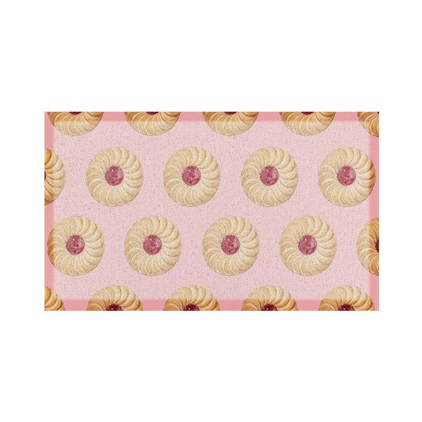 Predpražnik iz reciklirane plastike 40x70 cm Jam Biscuit  – Artsy Doormats