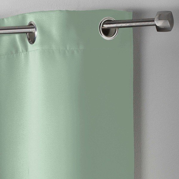 Svetlo zelena zatemnitvena zavesa 135x280 cm Occult – douceur d'intérieur-image-1