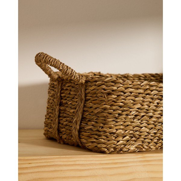 Košare v kompletu 2 ks iz vodne hijacinte 34x24x19 cm Milly – Kave Home-image-2