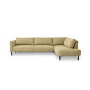 Oker rumena kotna sedežna garnitura (desni kot) Hero – Scandic