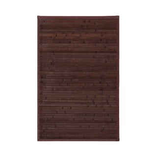 Temno rjava bambusova preproga 60x90 cm – Casa Selección