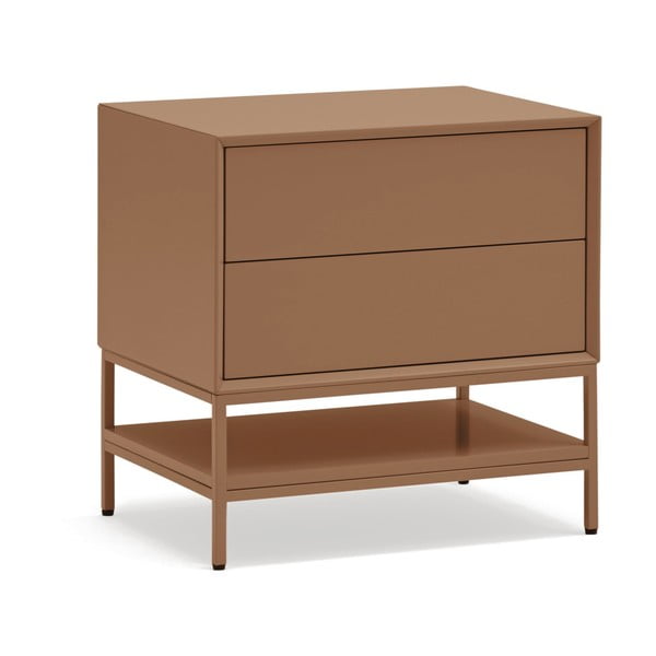 Opečnato oranžna nočna omarica Platt – Teulat