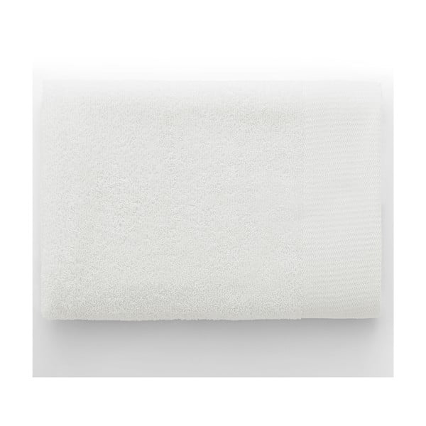 Bela frotirna bombažna brisača 50x100 cm Amari – Restilo-image-3