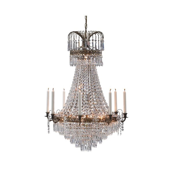 Viseča svetilka v zlati barvi ø 66 cm Läckö – Markslöjd