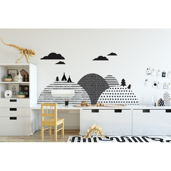 Stenska nalepka Dekornik Mountains Scandi, 175 x 100 cm-image-1