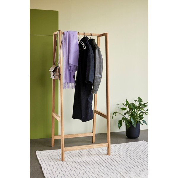 Stojalo za oblačila iz hrastovega lesa Acorn - Hübsch-image-2