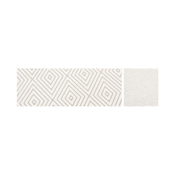 Bela dvostranska preproga Narma Kalana White, 200 x 300 cm-image-2