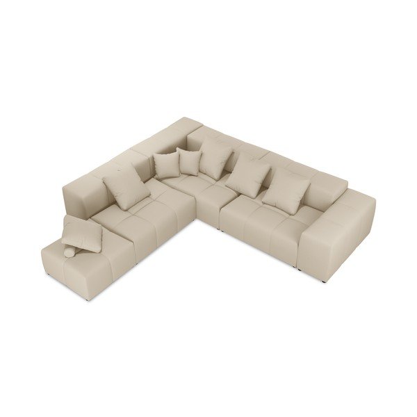 Bež kotni kavč (obojestranski) Rome - Cosmopolitan Design -image-3