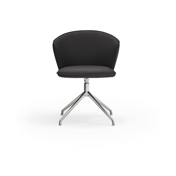 Črni oblazinjeni jedilni stoli v kompletu 2 ks Add – Teulat-image-1