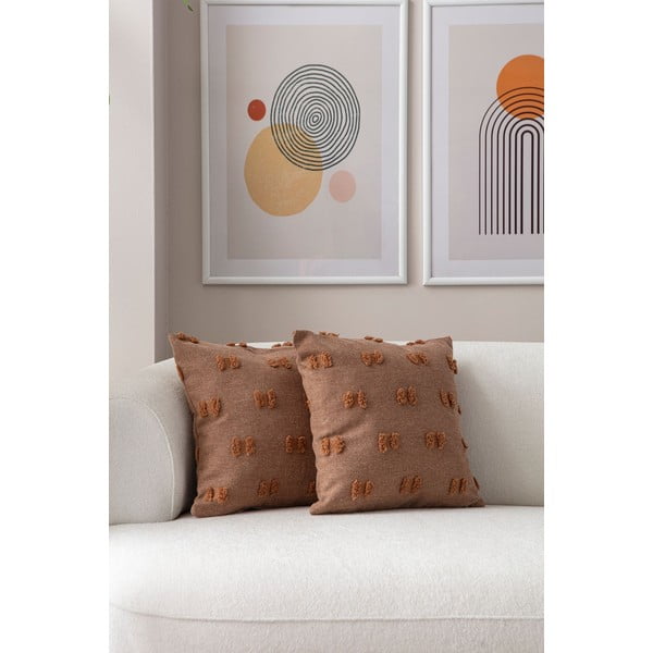 Prevleke za blazino v kompletu 2 ks 43x43 cm Tuffet – Mioli Decor-image-3