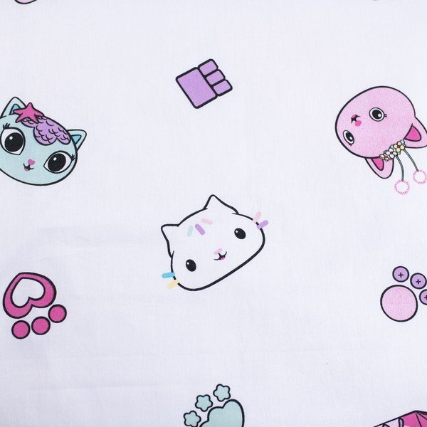 Bombažna otroška posteljnina za otroško posteljico 100x135 cm Gabby's Dollhouse "Sugar Dream" – Jerry Fabrics-image-4