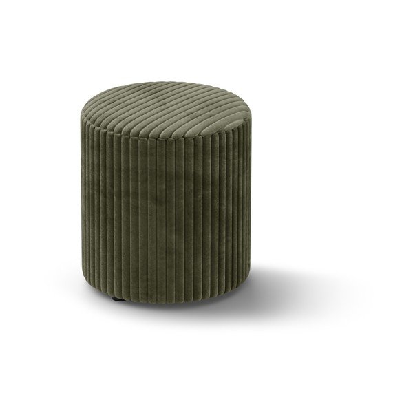 Zelen tabure iz rebrastega žameta Dia – Micadoni 