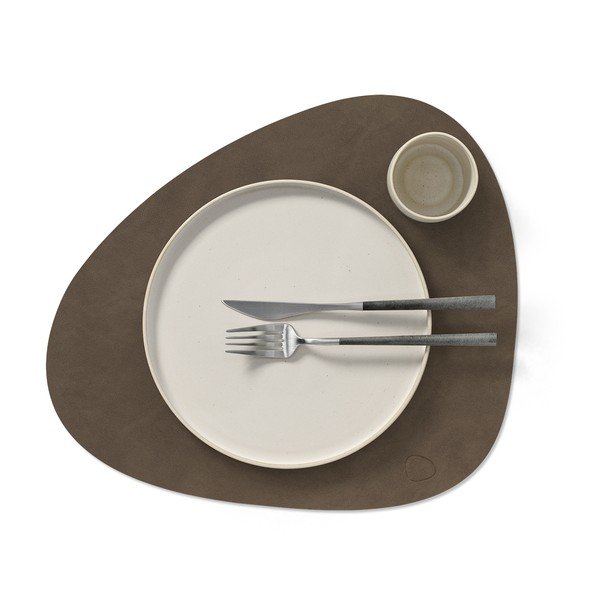 Pogrinjek iz eko usnja 37x44 cm Curve L Nupo – LIND DNA-image-2