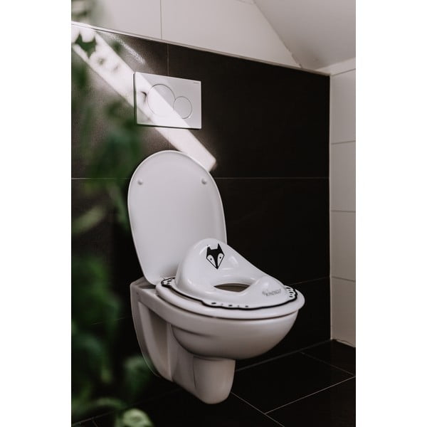 Beli otroški nastavek za WC školjko - Kindsgut   -image-4
