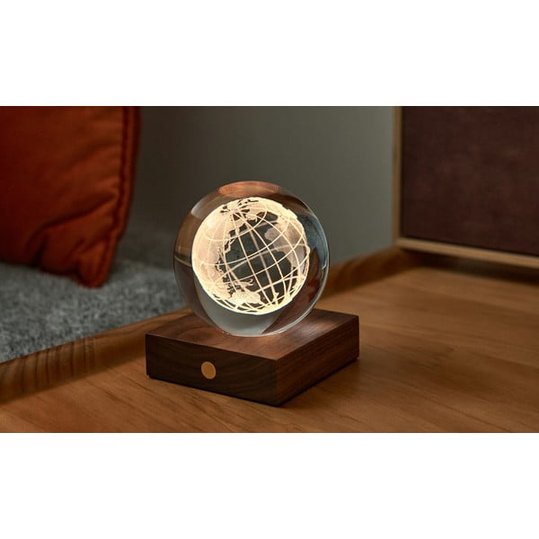 Temno rjava svetlobna dekoracija na USB Amber – Gingko-image-3