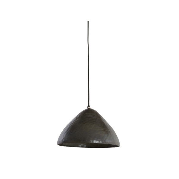 Črna viseča svetilka ø 32 cm Elimo – Light & Living-image-3