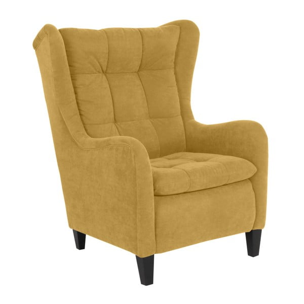 Koruzno rumeni fotelj Max Winzer Merlon
