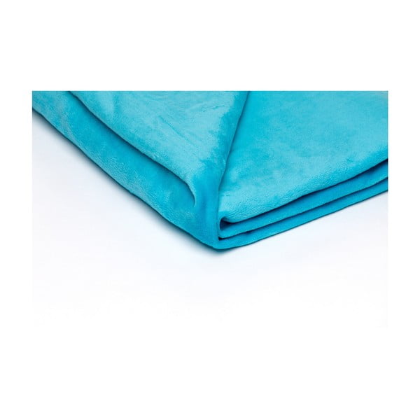 Modra odeja iz mikropliša 150x200 cm Micro – My House-image-1