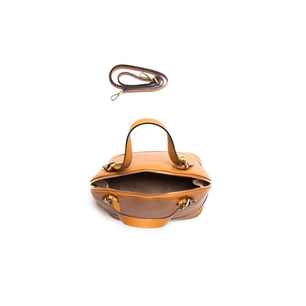 Torbica z zaponko Cognac-image-3