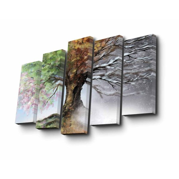 Večdelna slika Four Seasons, 82 x 50 cm