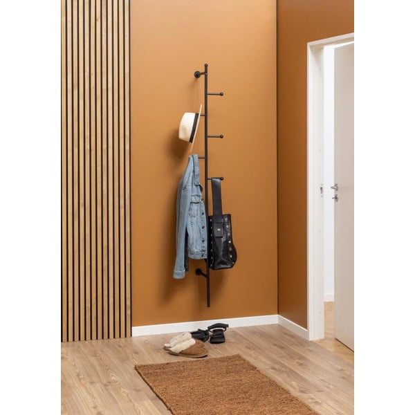 Črni kovinski obešalnik Aspen - Actona-image-1