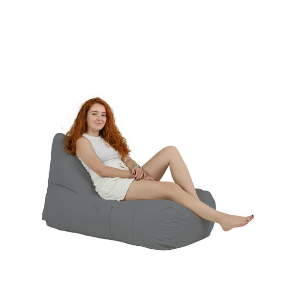 Siva vreča za sedenje Trendy – Floriane Garden-image-1