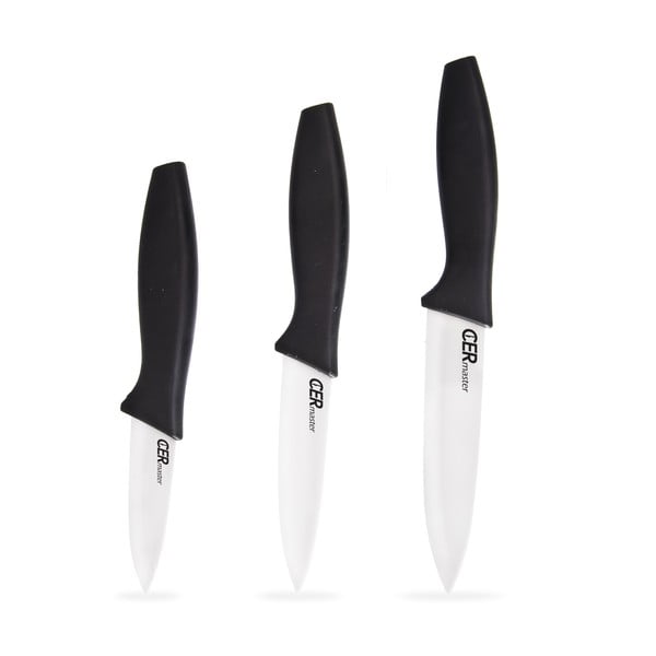 Komplet 3 keramičnih kuhinjskih nožev Orion Cermaster