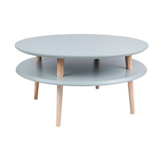 Temno siva kavna mizica Ragaba UFO, Ø 70 cm