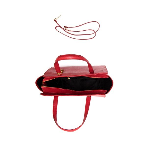 Usnjena torbica Luisa Vannini 421 Rosso-image-4