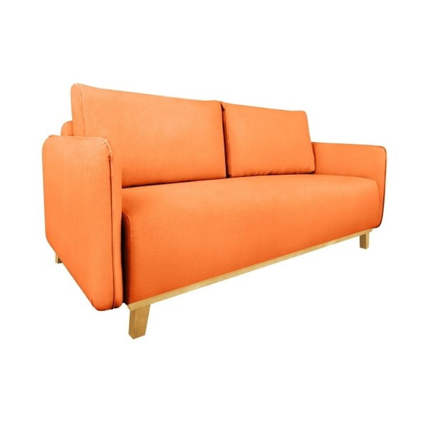 Oranžni dvosedežni kavč Kooko Home Bebop-image-2