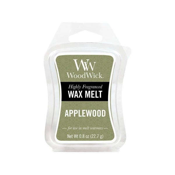 Aromaterapevtski vosek z vonjem jabolčnega lesa WoodWick, čas gorenja 20 h