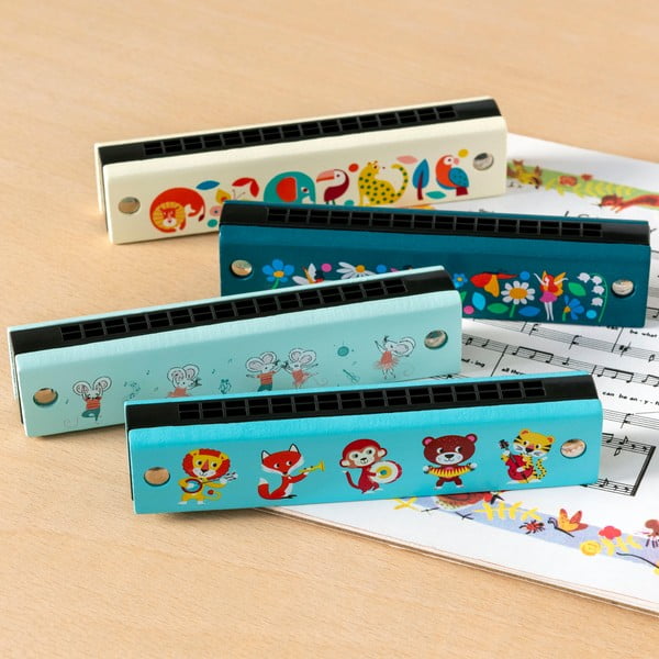 Glasbena igrača Harmonica Wild Wonders – Rex London-image-2