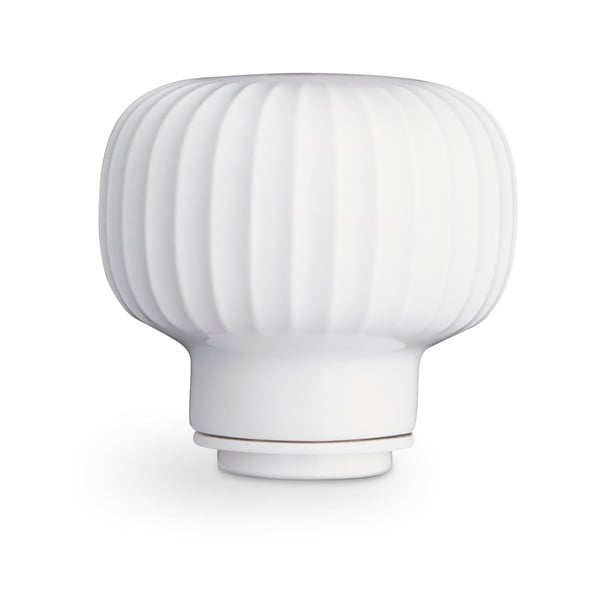 Mlinček za začimbe iz hrastovega lesa z belimi porcelanastimi detajli Kähler Design Hammershoi, višina 13 cm-image-3