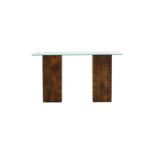Pisalna miza iz masivnega manga 48x140 cm Damen – Jotex-image-3