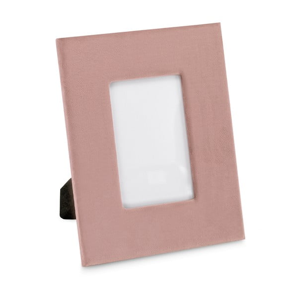 Rožnat plastičen stoječ okvir 19x24 cm Velvo – Restilo