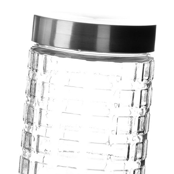 Steklene posode za shranjevanje v kompletu 2 ks živil – Casa Selección-image-1